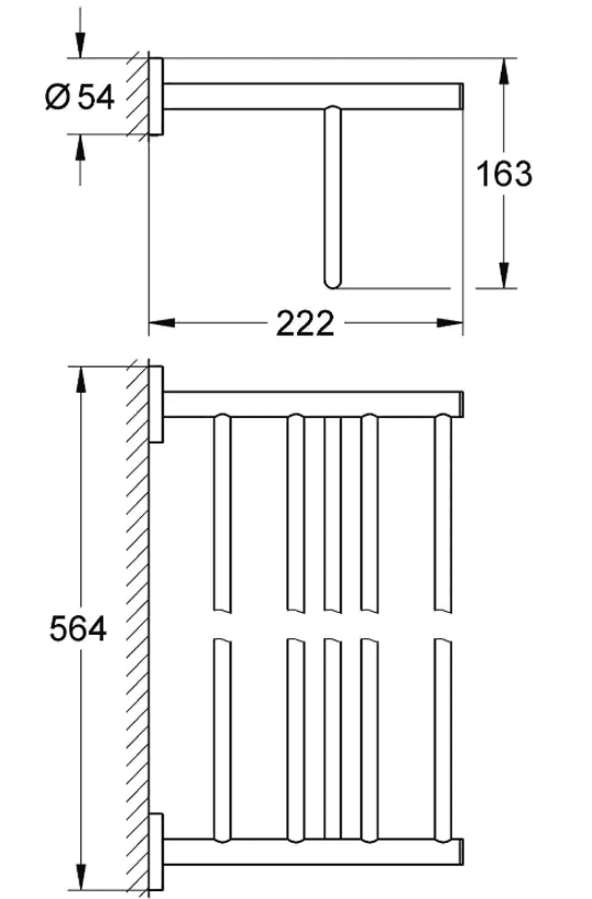 40462001 BauCosmopolitan држач за пешкири thumb 4