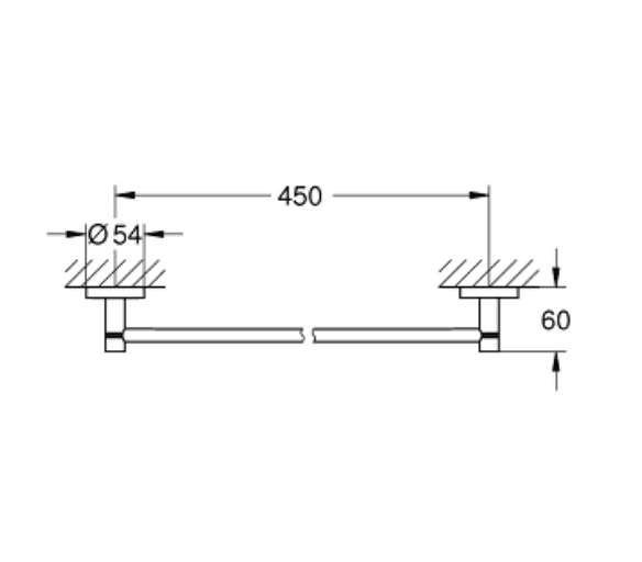 40688AL1 Essentials држач за пешкир thumb 2
