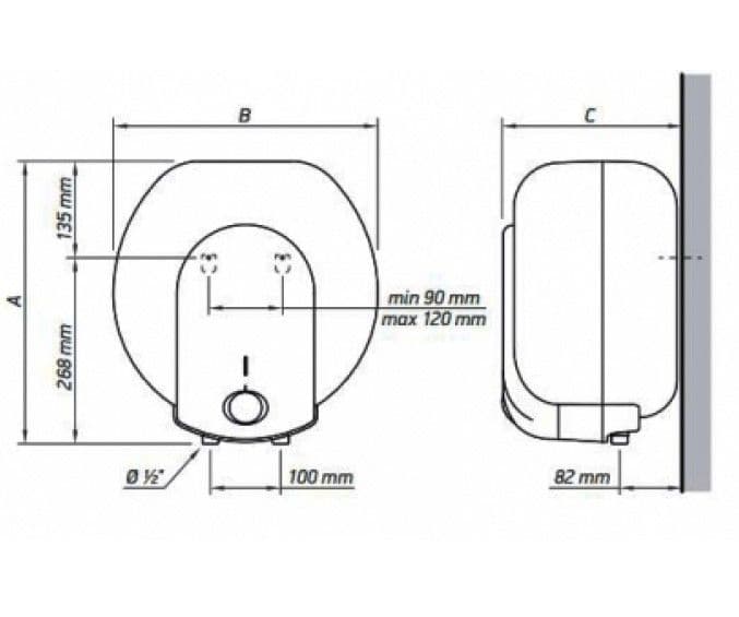 GCA 1015 L52 RC 10L Високомонтажен thumb 3